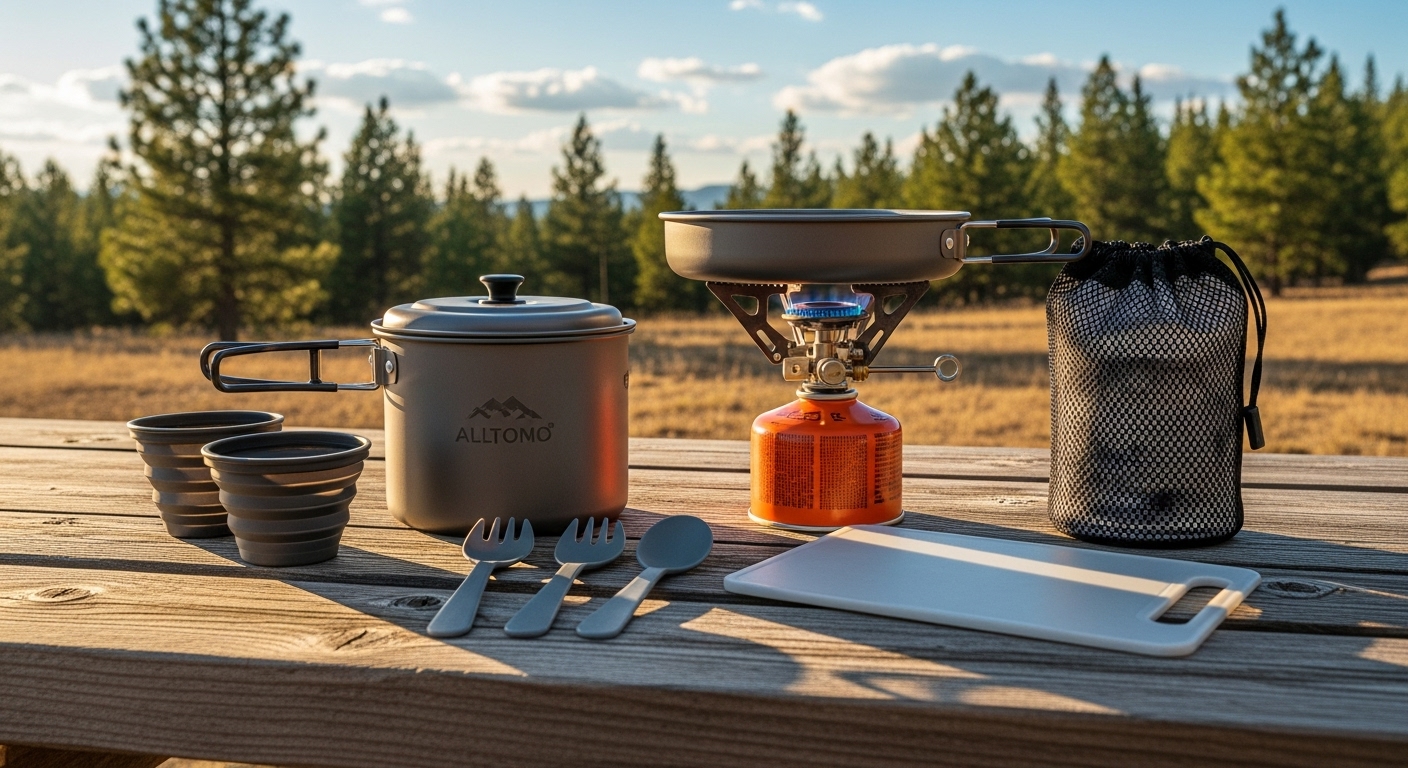 Best Camping Cookware Sets for 1–2 People — Nonstick vs Stainless, Weight, and Cleanup