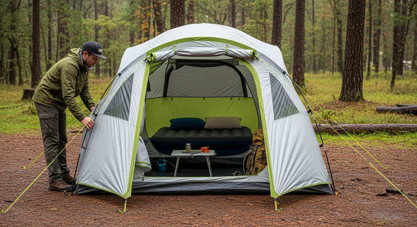 Top 5 Best Budget Camping Tents — Easy Setup, Weather Protection, and Space